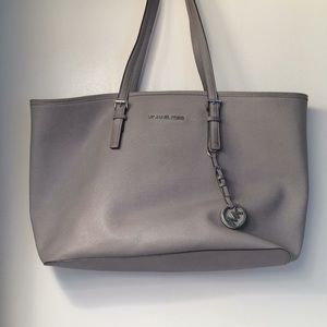 Michael Kors Gray Tote Bag